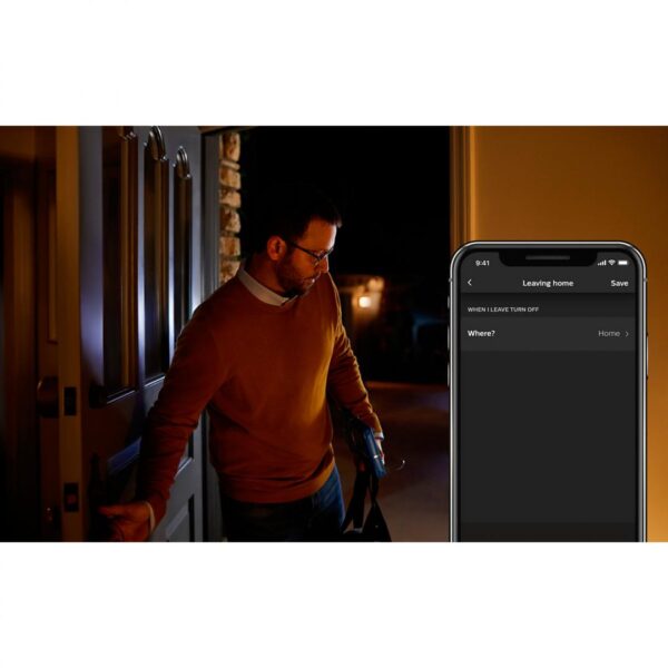 Pachet 2 Becuri LED RGB inteligente Philips Hue A60, E27, - Image 3