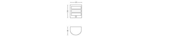 Aplica LED pentru exterior cu senzor de miscare Philips PYTHON, - Image 4