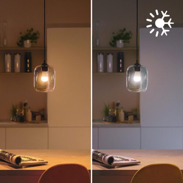 Bec LED RGB inteligent Philips Bulb P45, Wi-Fi, Bluetooth, E27, - Image 6