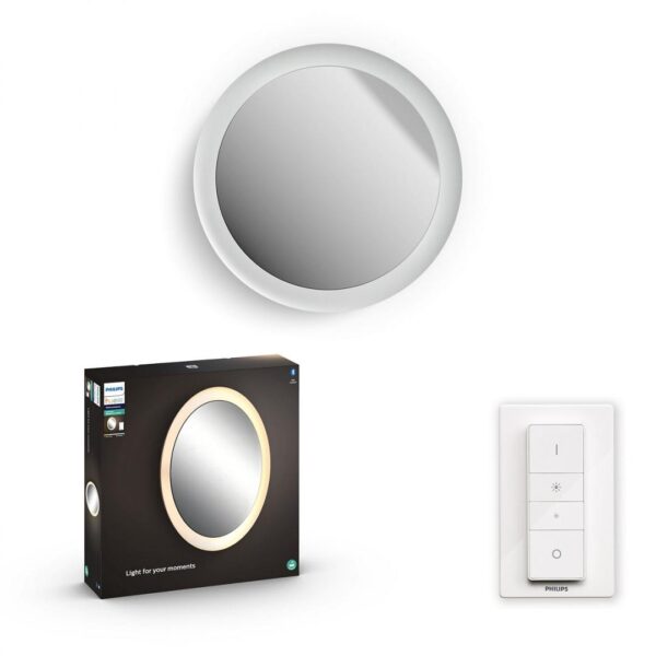 Oglinda cu LED pentru baie Philips Hue Adore, Bluetooth, 27W - Image 5