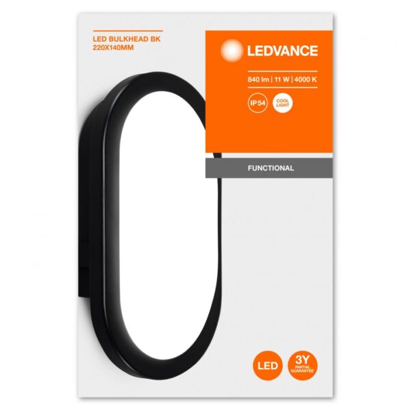 Aplica LED pentru exterior Ledvance BULKHEAD, 11W, 840 lm, lumina - Image 4