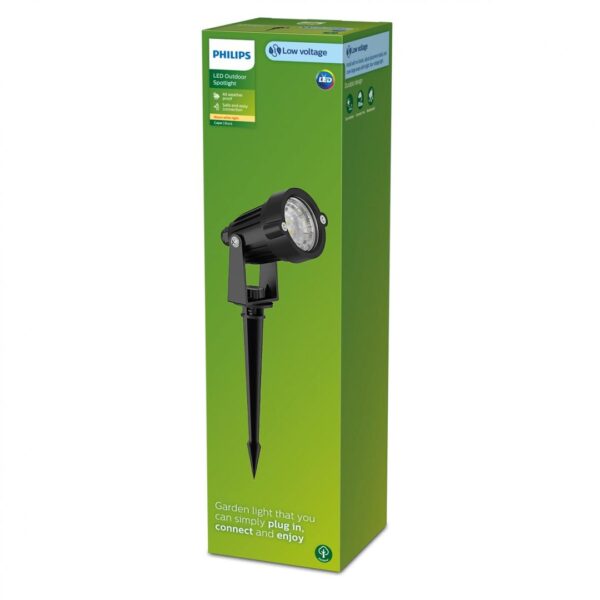 Spot LED pentru exterior cu spike Philips CAPER GARDEN LINK,