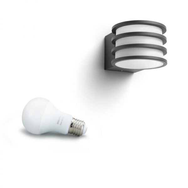 Aplica LED pentru exterior Philips Hue Lucca, 9.5W (60W), 806 - Image 4
