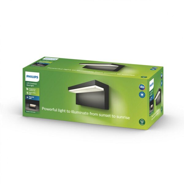 Aplica LED pentru exterior Philips Bustan, 2x4.5W (70W), 1000 lm, - Image 6