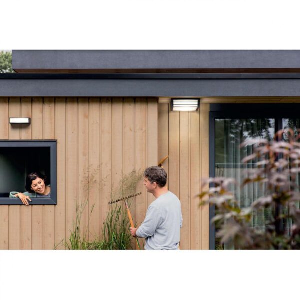 Plafoniera pentru exterior Philips Moonshine, 2xE27, max 2x14W, IP44, 260x260x81mm, - Image 5