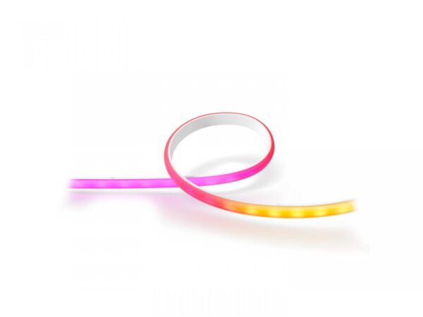 Banda LED RGB inteligenta Philips Hue Gradient Lightstrip, Bluetooth, 20W,