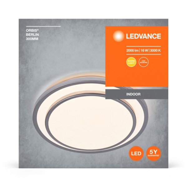 Plafoniera LED Ledvance Orbis Berlin 300, 16W, 2000 lm, lumina