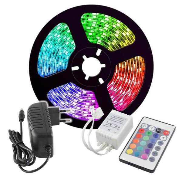 Kit Banda LED RGB Vivalux BAGRA, 5 metri, 24W, 30 - Image 3