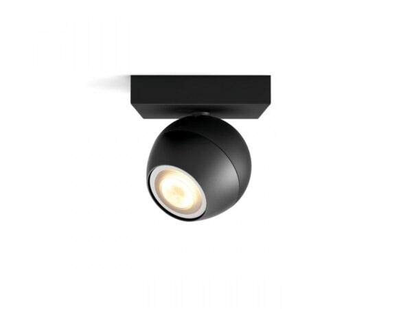 Spot LED Philips Hue Buckram, Bluetooth, GU10, 5W (50W), 350