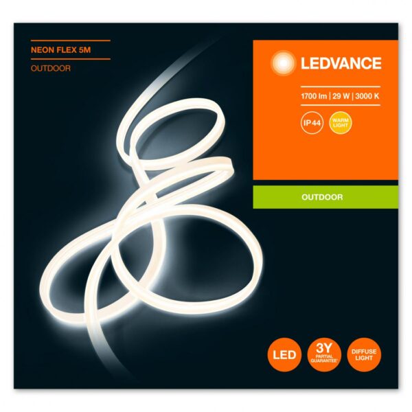 Banda LED pentru exterior Ledvance NEON FLEX, 29W, 220-240V, 1700 - Image 3