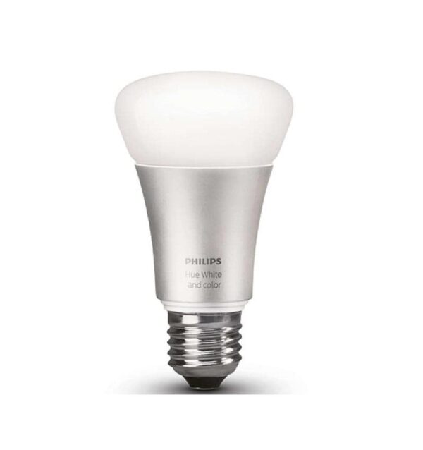 Bec LED RGB inteligent Philips Hue A60, Bluetooth, E27, 10W