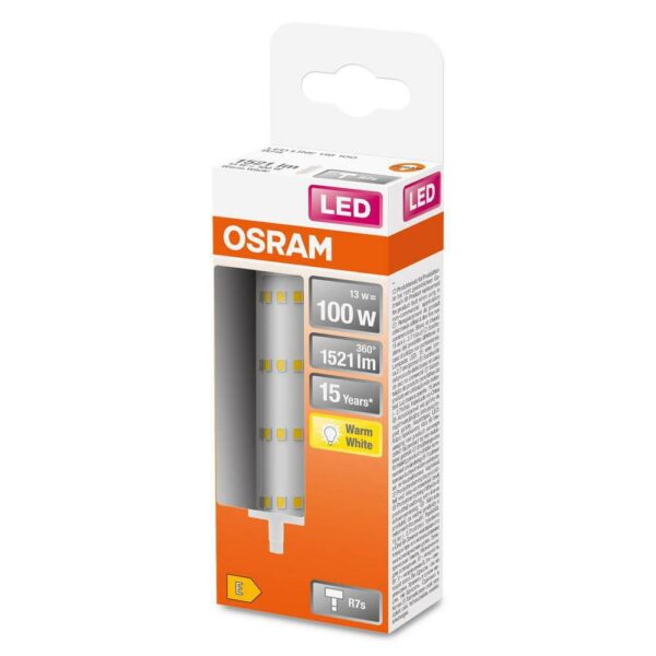 Bec LED Osram LINE, R7s, 13W (100W), 1521 lm, lumina - Image 3