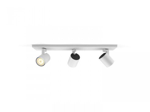 Spot LED Triplu Philips Hue Runner, Bluetooth, 3xGU10, 3x5.5W, 1050 - Image 5