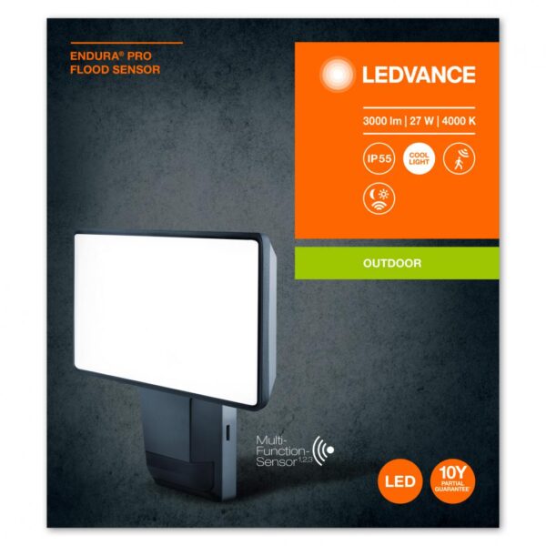 Proiector LED cu senzor de miscare si lumina Ledvance FLOODLIGHT - Image 3