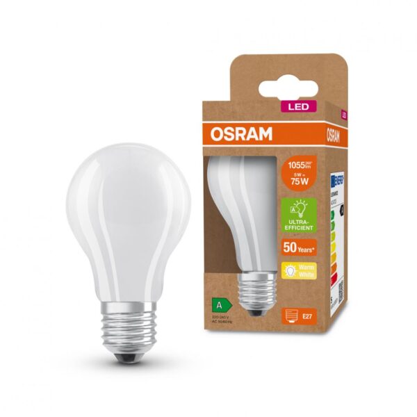 Bec LED Osram Classic A60, Ultra Efficient Light, E27, 5W