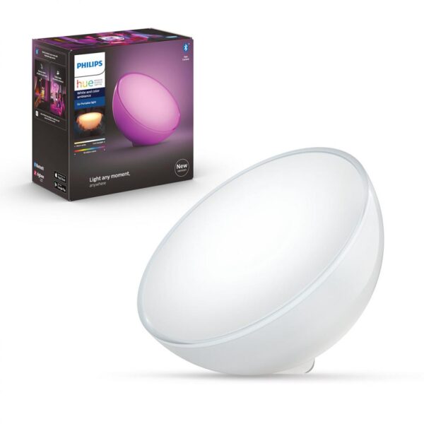 Lampa LED RGB Philips Hue Go, 6W (43W), 520 lm,