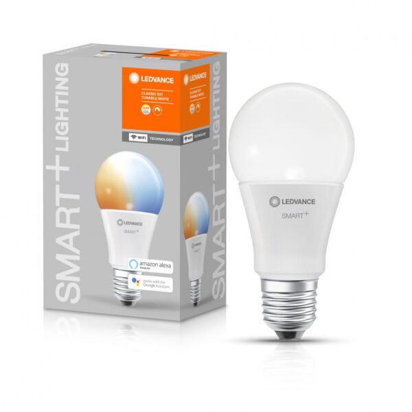Bec LED inteligent Ledvance SMART+ WiFi Classic Tunable White A, - Image 6
