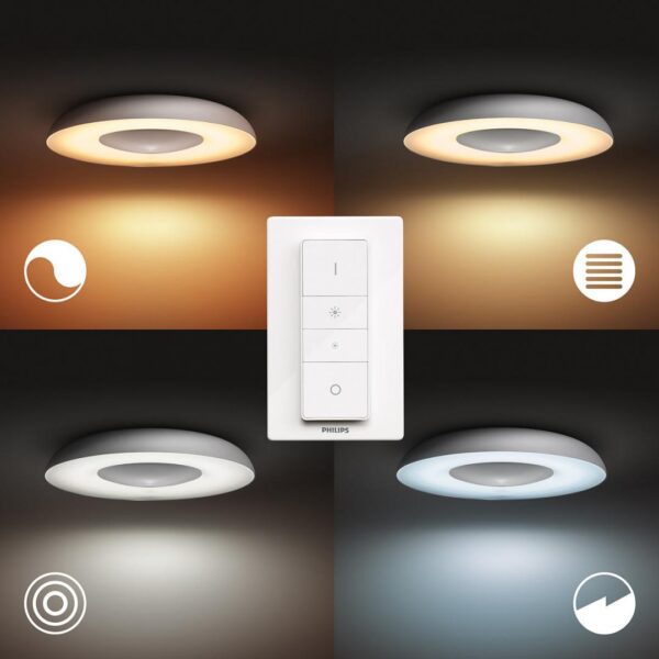 Plafoniera LED Philips Hue Still, Bluetooth, 27W (204W), 2400 lm, - Image 6