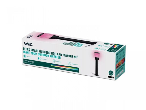 Stalp LED RGB pentru iluminat exterior WiZ Connected Elpas Bollard, - Image 3
