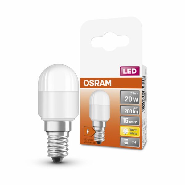 Bec LED Osram Special pentru Frigider T26, E14, 2.3W (20W),