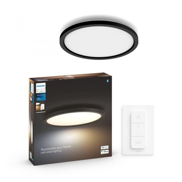 Plafoniera LED Philips Hue Aurelle, Bluetooth, 24.5W, 2450 lm, lumina - Image 3