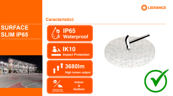 Plafoniera LED pentru exterior cu senzor de miscare Ledvance SURFACE - Image 4