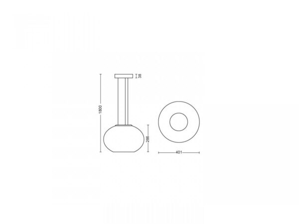 Pendul LED RGB Philips Hue Flourish, Bluetooth, 9W (39.5W), 2750lm, - Image 3