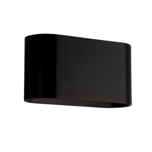 Aplica Vivalux OVAL ADEL, G9, IP20, 160x70x80mm, Negru, bec neinclus