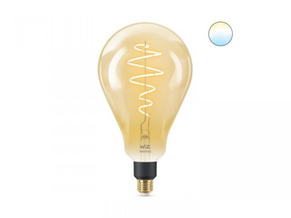 Bec LED inteligent vintage (decorativ) WiZ Connected Filament GoldPS160, Wi-Fi, - Image 4
