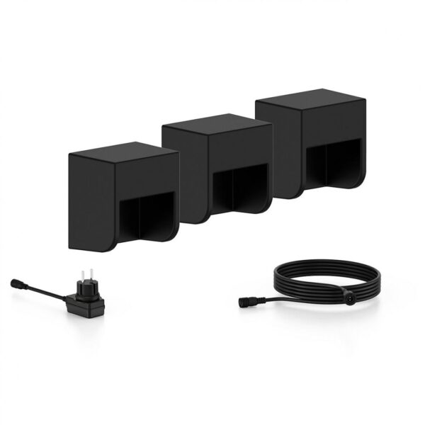 Kit 3 Lampi LED pentru exterior Philips GRITS GARDENLINK, 3x1.5W, - Image 3