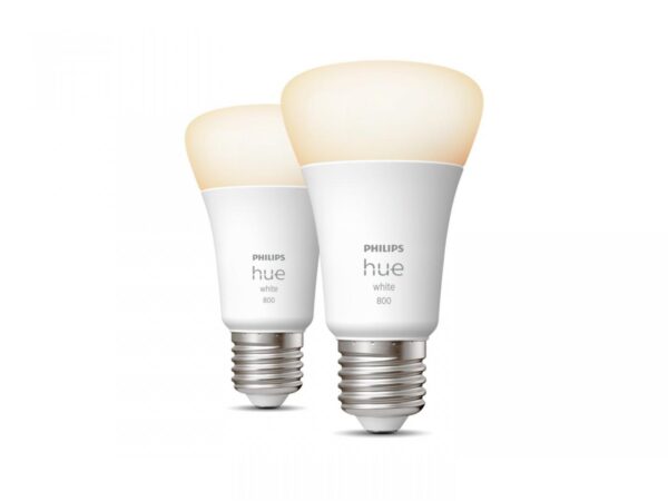 2 Becuri LED inteligente Philips Hue A60, Bluetooth, E27, 9W - Image 3