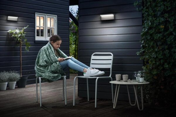 Aplica LED pentru exterior Philips BUSTAN, 3.8W, 800 lm, lumina - Image 3