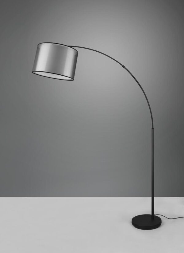 Lampadar Trio BURTON, excl.1xE27  , comutator picior, ↕ 171cm - Image 5