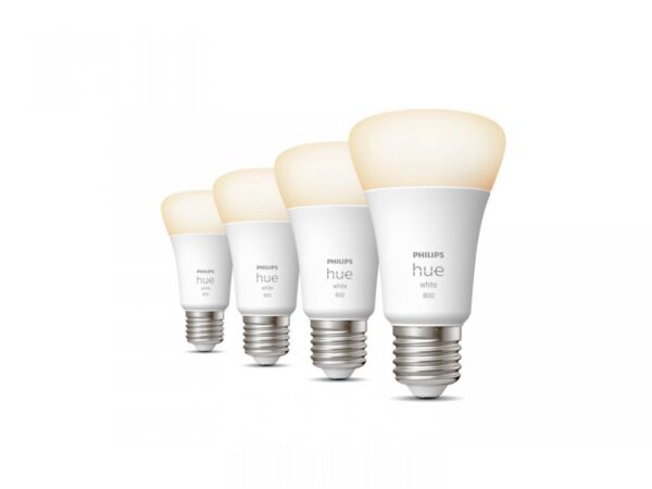 4 Becuri LED inteligente Philips Hue A60, Bluetooth, E27, 9W - Image 4