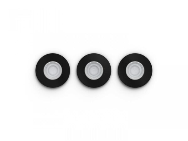 3 Spoturi LED RGB incastrate Philips Hue Xamento, Bluetooth, GU10, - Image 4