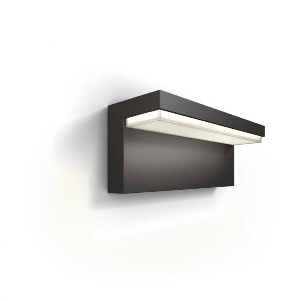 Aplica LED pentru exterior Philips BUSTAN, 3.8W, 800 lm, lumina - Image 3