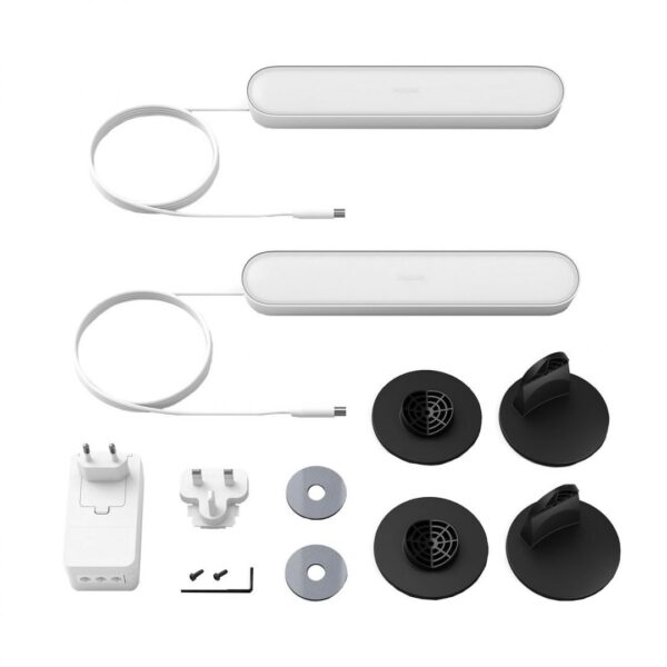 Pachet 2 Lampi LED RGB Philips Hue Play, 6.6W, 530 - Image 3
