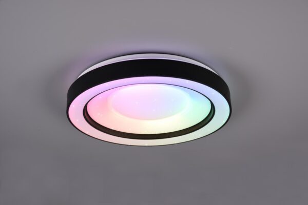 Plafoniera LED RGB Reality ARCO, 22W, 2500 lm, lumina alba