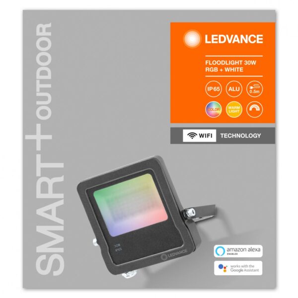 Proiector LED RGB inteligent Ledvance SMART+ WiFi Multicolour, 30W, 220-240V, - Image 3