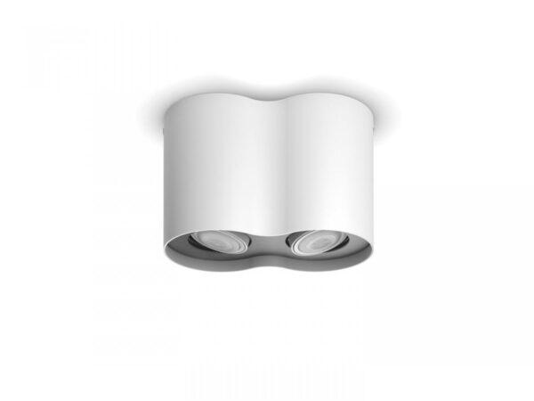 Spot LED Dublu Philips Hue Pillar, Bluetooth, 2xGU10, 2x5W, 700 - Image 4