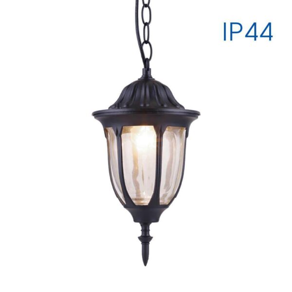 Pendul tip felinar Vivalux TOSCA, E27, max 1x60W, IP44, 163x163x1100mm,