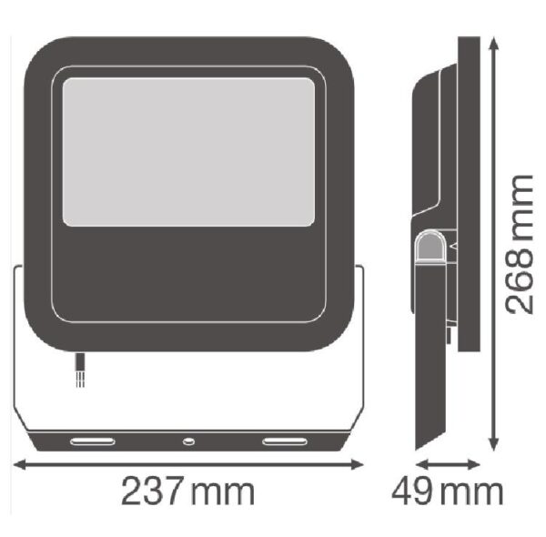 Proiector LED Ledvance FLOODLIGHT PERFORMANCE, 65W, 100-277V, 8000 lm, lumina - Image 4