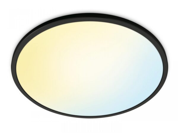 Plafoniera LED WiZ SuperSlim, Wi-Fi, control vocal, 22W, 2450 lm, - Image 3