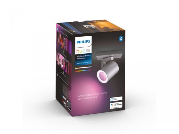 Spot LED RGB Philips Hue Argenta, Bluetooth, GU10, 5.7W, 350 - Image 3