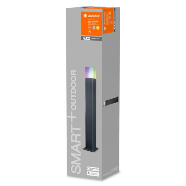 Stalp LED RGB pentru exterior Ledvance SMART+ Wifi Cube Post, - Image 5