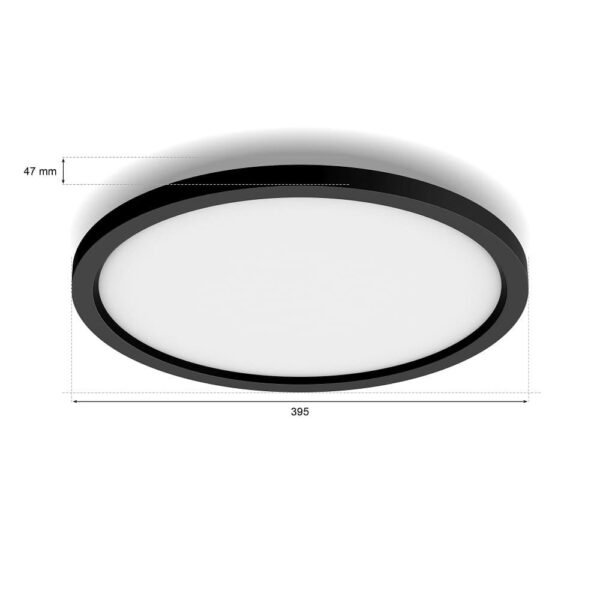 Plafoniera LED Philips Hue Aurelle, Bluetooth, 24.5W, 2450 lm, lumina - Image 4