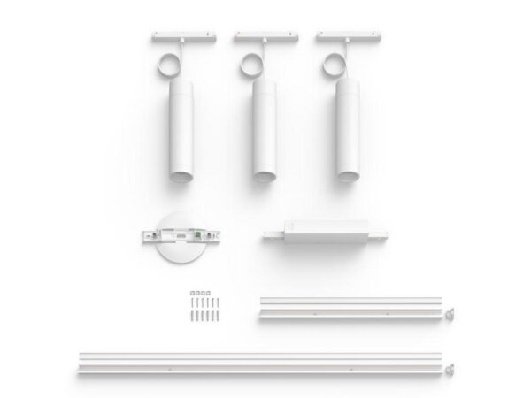 Spot LED RGB Philips Hue Perifo, kit de baza, 3 spoturi, - Image 3