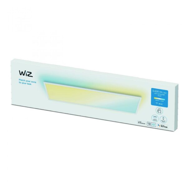 Panou LED WiZ Panel RT, Wi-Fi, control vocal, 36W, 3400 - Image 6