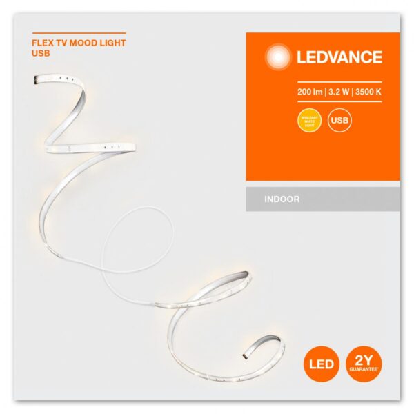 Banda LED pentru TV Ledvance FLEX MOOD LIGHT, 2.7W, 5V,
