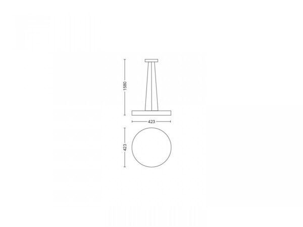 Pendul LED Philips Hue Being, Bluetooth, 25W (204W), 2900 lm, - Image 4